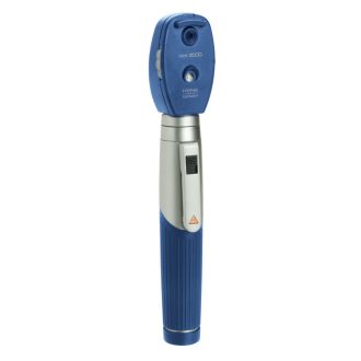 HEINE Mini 3000 Ophthalmoskop, 2.5 Volt XHL | blau