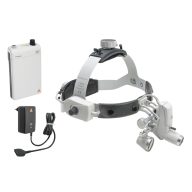   HEINE ML 4 LED Forehead Lamp with HEINE mPack and plug-in adaptor