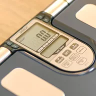 Omron BF511 body composition monitor - blue