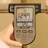 Omron BF511 body composition monitor - blue
