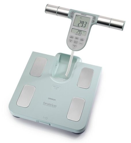 Omron BF511 body composition monitor - turquoise