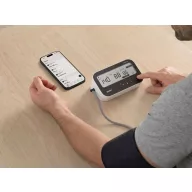   OMRON M4 Connect AFib felkaros vérnyomásmérő Bluetooth adatátvitellel