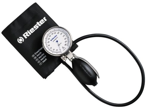 Precisa® N Aneroid-Blutdruckmessgerät, Kunststoff / Metall, Klettmanschette für Erwachsene. 1 Schlauch