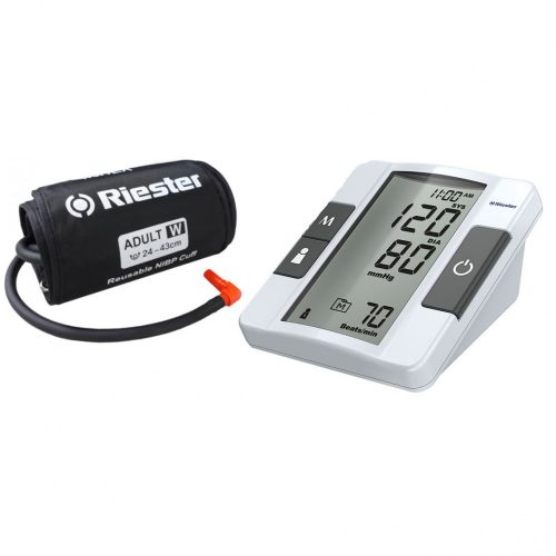 Riester Ri-champion SmartPRO + blood pressure monitor: With cuff for adults (measurements: 22 - 42 cm) 