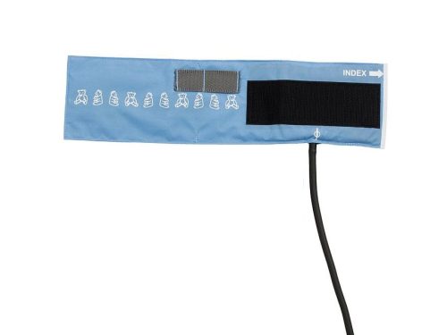 Riester sphygmomanometer cuff, blue, pediatric. Especially for children. Latex free. 35.5 x 10 cm 1 tube