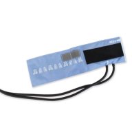   Riester-Blutdruckmessmanschette, blau, pädiatrisch. Speziell für Kinder. Latexfrei. 35,5 x 10 cm 2 Schlauch