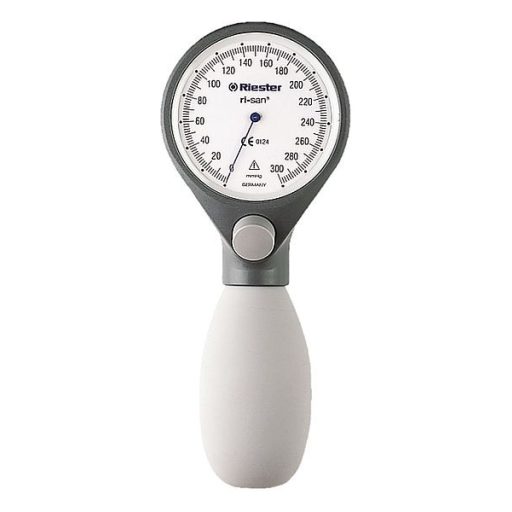 Sphygmomanometer ri-san slate gray with velcro bracelet (adults)