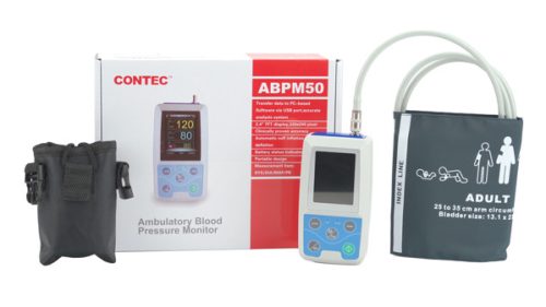 Contec ABPM-50 holter with 3 cuff