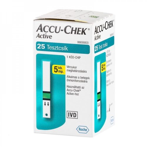 Accu-Chek Active Glucose 25 tesztcsík