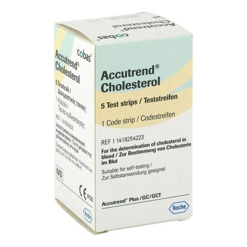 Accutrend koleszterin 5 tesztcsík