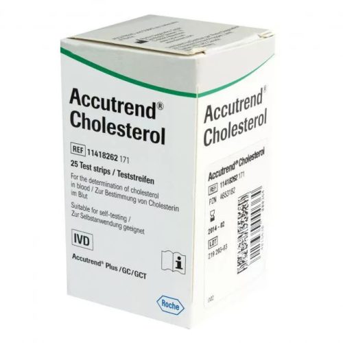Accutrend Cholesterin 25 Teststreifen