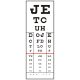 Letter cover for eye chart board (3m) 