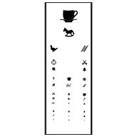 Kinder Figuren Abdeckungen für Augendiagrammtafel (3m)