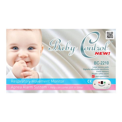 Baby Control BC-210 / BC-2210  készülék, 2 érzékelőlappal