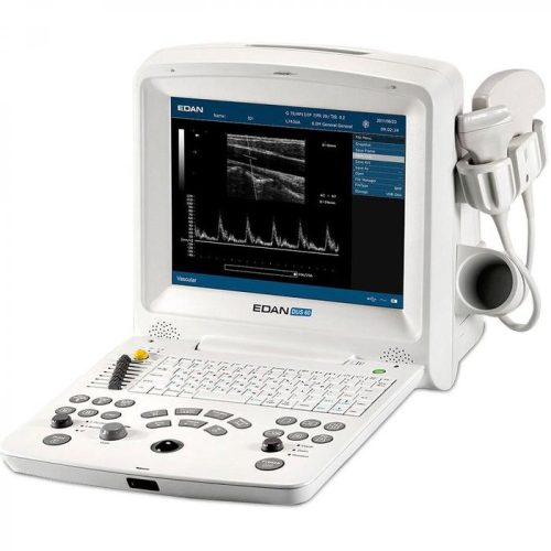 EDAN DUS60 portable ultrasound unit with convex head