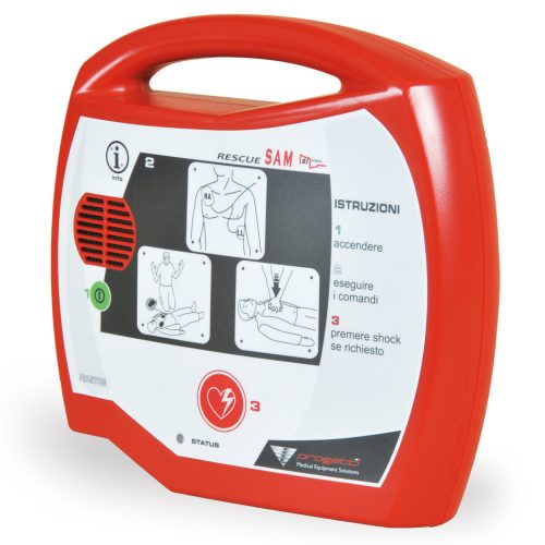 Rescue Sam Pro félautomata defibrillátor - 200J 