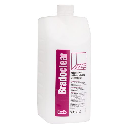 Bradoclear aldehydfreies, alkoholisches Flächendesinfektionsmittelkonzentrat - 1l