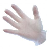Vinyl disposable powder-free gloves, XL