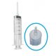 Syringe 50ml - with catheter tip