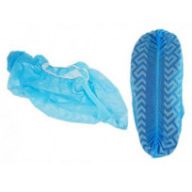 Slip-resistant shoe protector - blue