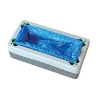 Easy box shoe protector dispenser