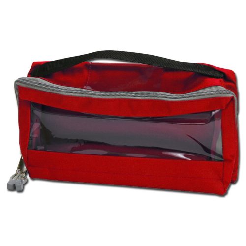 Notfallhandtasche mit Klettverschluss - Rot