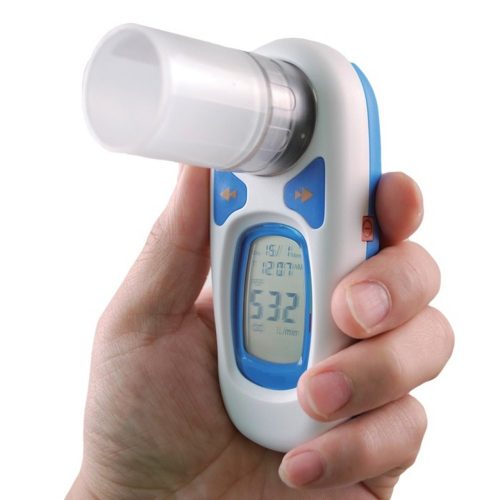 MSA-100 spirometer/peak flow meter