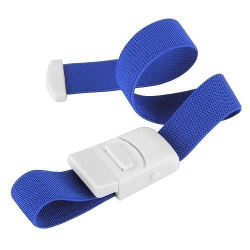 Automatic locking clamp - blue