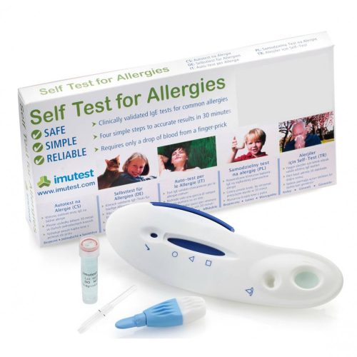 Respiratory allergy quick test for home use