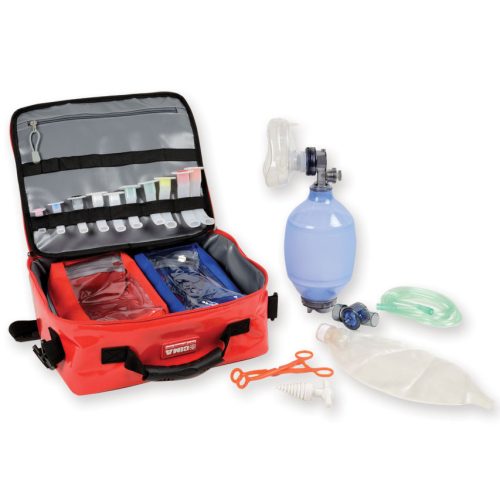 Silicone resuscitator kit with bag 