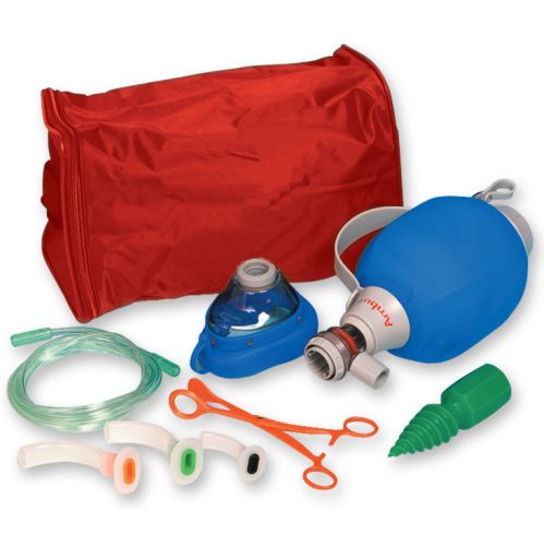 Ambu Mark IV in Tasche mit Zubehör