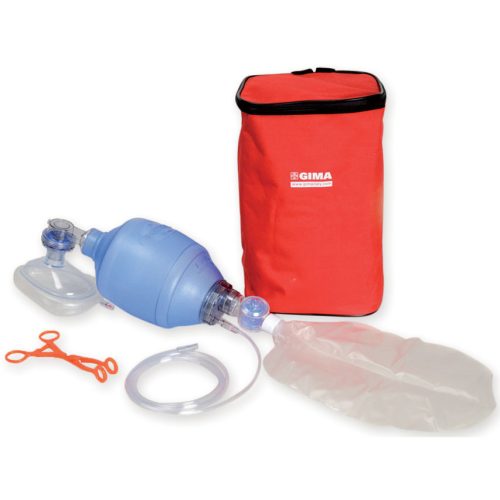 PVC single use resuscitator kit - adult 