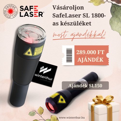 Safe laser 1800 infra, SL1800, SafeLaser készülék + ajándék Safe Laser SL150 készülék