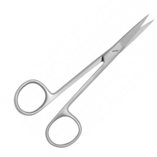 Surgical scissors pointed/pointed/straight-ended 18 cm long