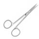 Surgical scissors pointed/pointed/straight-ended 18 cm long