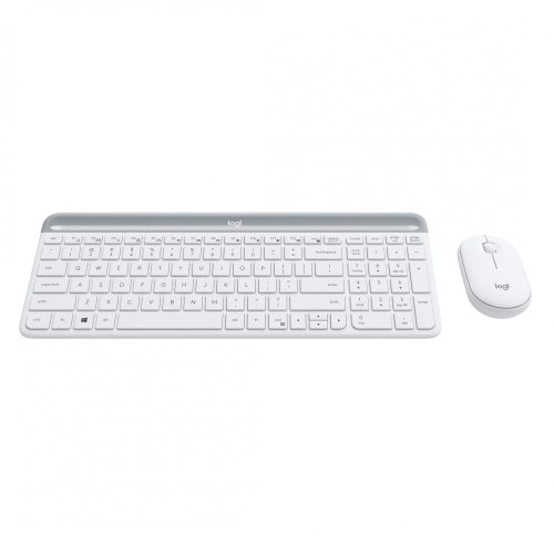 Logitech MK470 Wireless Keyboard + Mouse - White