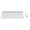 Logitech MK470 Wireless Keyboard + Mouse - White