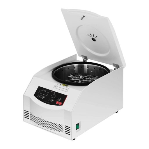Laboratory centrifuge set with standard and swinging rotor