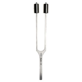 Riester steel ear-nose-throat tuning fork - C, 64Hz