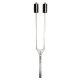 Riester steel ear-nose-throat tuning fork - C, 64Hz