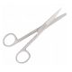Surgical scissors blunt/sharp/straight end 16 cm long