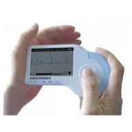   ChoiceMMed MD100B is a portable, handheld ECG device + patient cable (can also be used with electrodes)