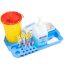Blood Collection Tray blue