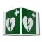 Räumlicher Defibrillator-Indikator 2x15x15 Kunststoffplatte