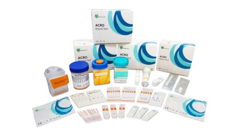 Multidrug 10 parameter test panel from urine sample