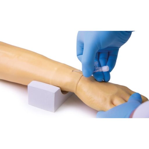 Training arm for intravenous injection and infusion