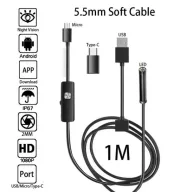   Mini Endoscope Camera for Smartphone 5.5 mm, Waterproof Micro 6 LED IP67 - 1m