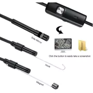   Mini Endoscope Camera for Smartphone 5.5 mm, Waterproof Micro 6 LED IP67 - 1m