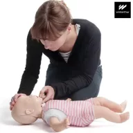   Infant resuscitation training doll with bag - Professional simulation Heimlich training doll
