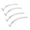 Nasopharyngeal airway tube single use, transparent, size 3.0